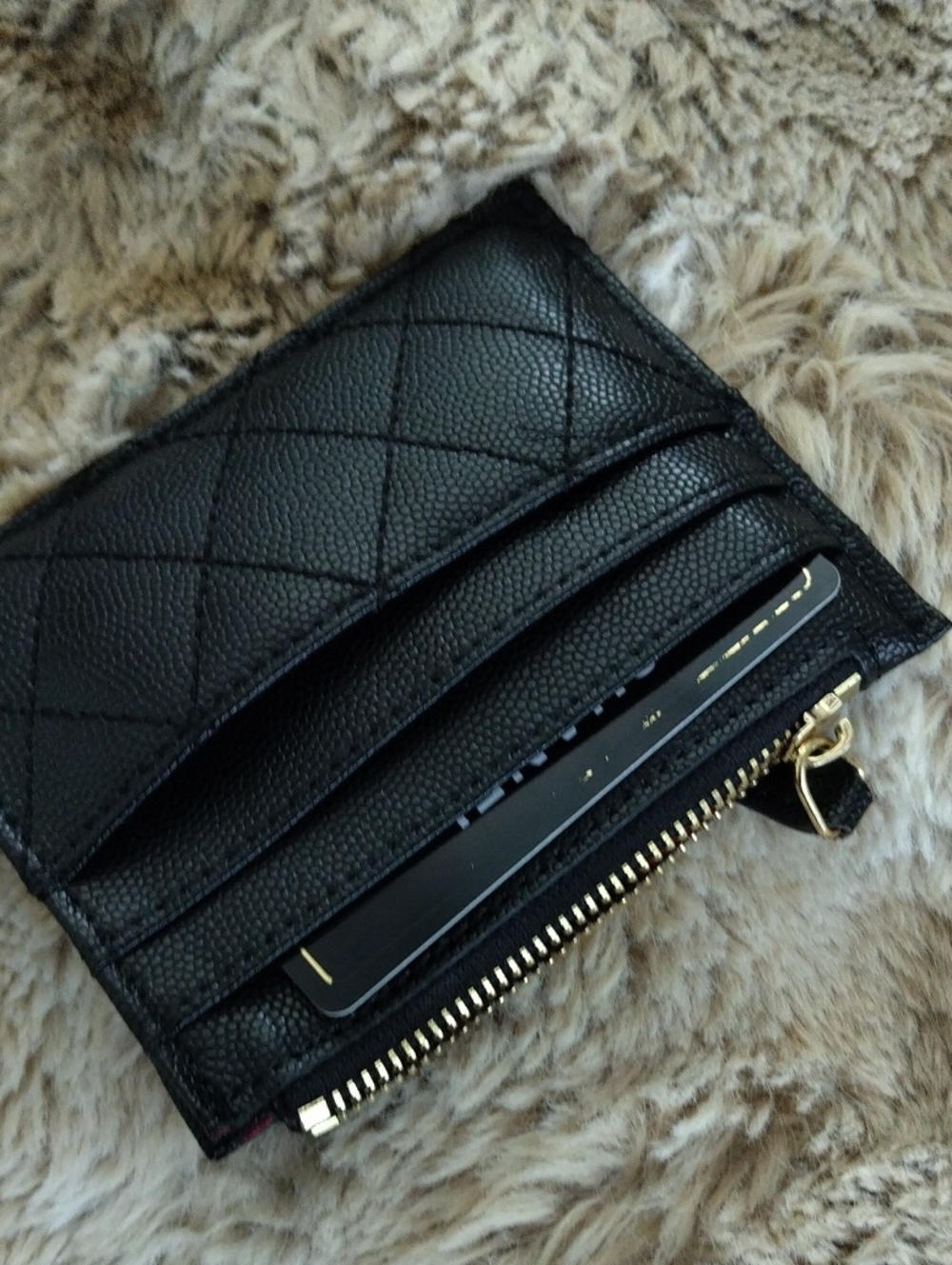 Black Leather Wallet - Picture 5 of 6